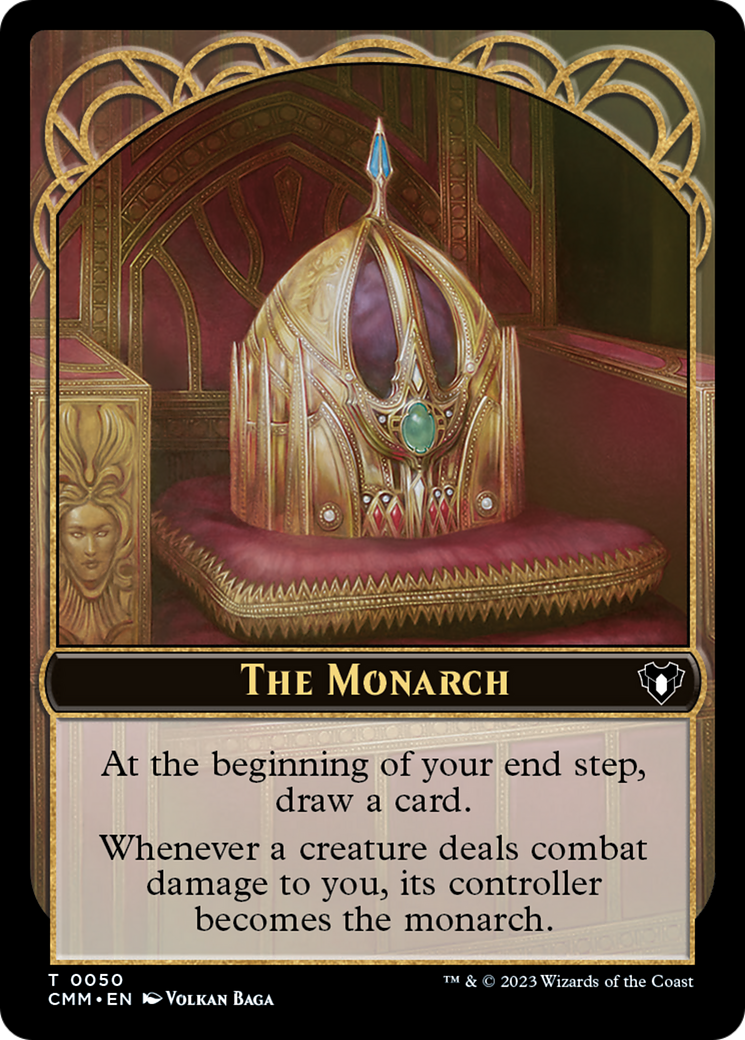 The Monarch Token [Commander Masters Tokens] | North Game Den