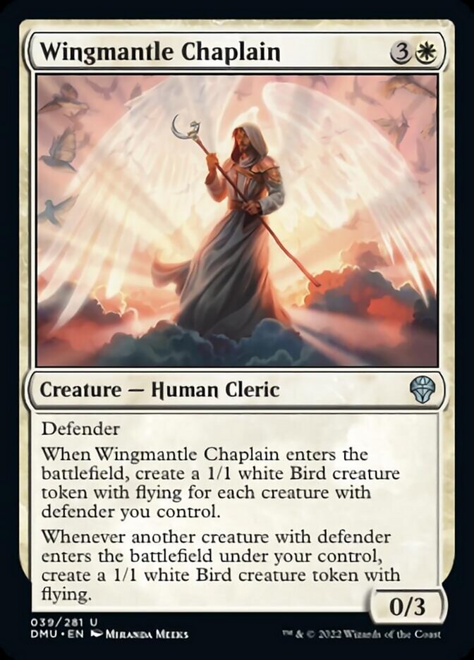 Wingmantle Chaplain [Dominaria United] | North Game Den