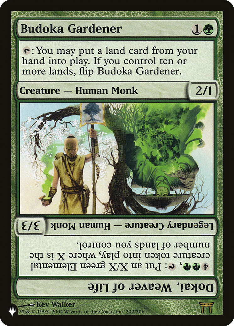 Budoka Gardener // Dokai, Weaver of Life [The List] | North Game Den