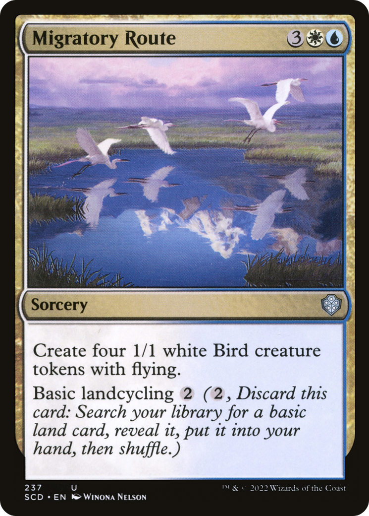 Migratory Route [Starter Commander Decks] | North Game Den