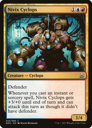 Nivix Cyclops [Duel Decks: Mind vs. Might] | North Game Den
