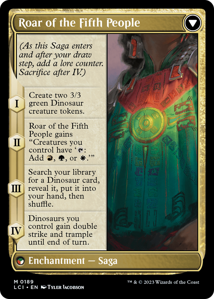 Huatli, Poet of Unity // Roar of the Fifth People [The Lost Caverns of Ixalan Prerelease Cards] | North Game Den