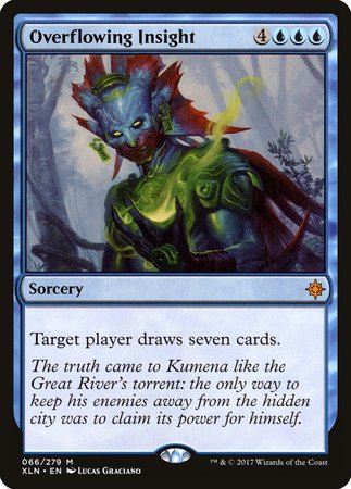 Overflowing Insight [Ixalan] | North Game Den