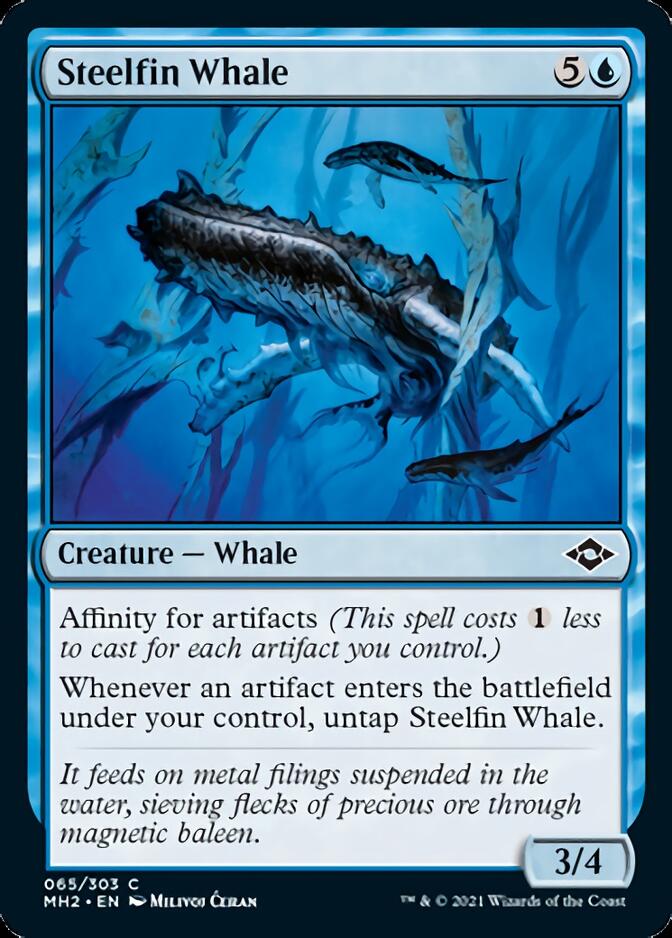 Steelfin Whale [Modern Horizons 2] | North Game Den