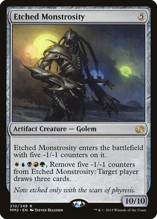 Etched Monstrosity [Modern Masters 2015] | North Game Den