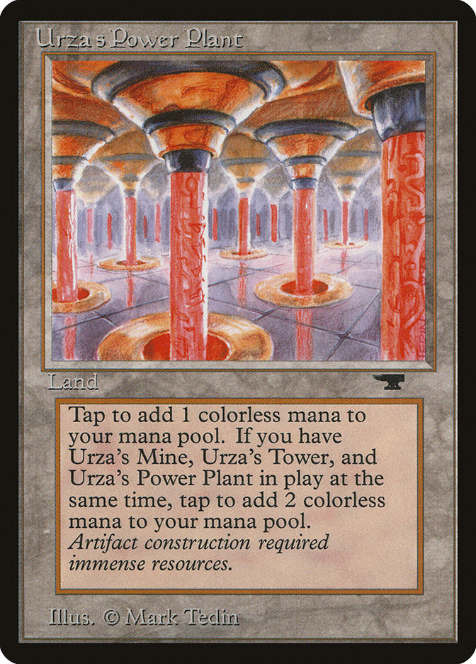 Urza's Power Plant (Red Columns) [Antiquities] | North Game Den