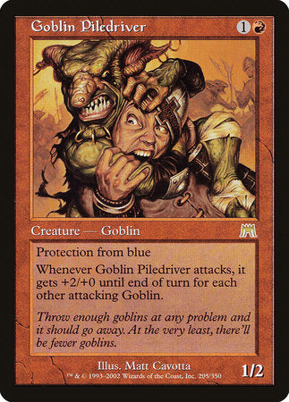 Goblin Piledriver [Onslaught] | North Game Den