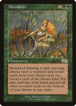 Abundance [Urza's Saga] | North Game Den