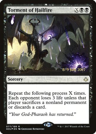 Torment of Hailfire [Hour of Devastation Promos] | North Game Den