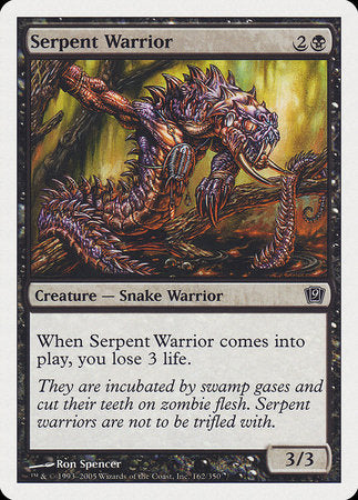 Serpent Warrior [Ninth Edition] | North Game Den