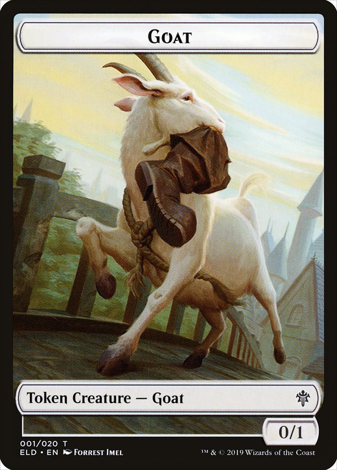 Goat [Throne of Eldraine Tokens] | North Game Den