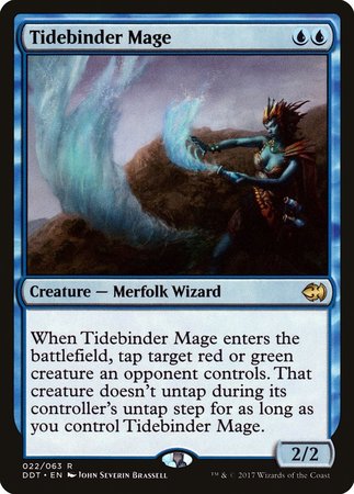 Tidebinder Mage [Duel Decks: Merfolk vs. Goblins] | North Game Den