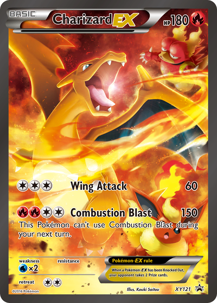 Charizard EX (XY121) [XY: Black Star Promos] | North Game Den