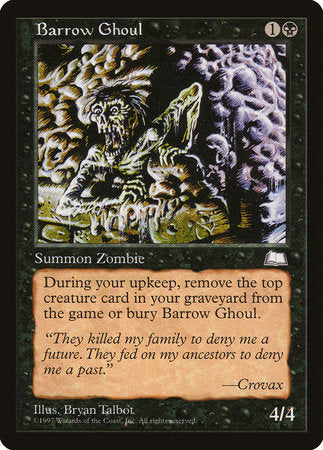 Barrow Ghoul [Weatherlight] | North Game Den