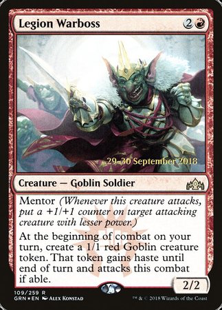 Legion Warboss [Guilds of Ravnica Promos] | North Game Den