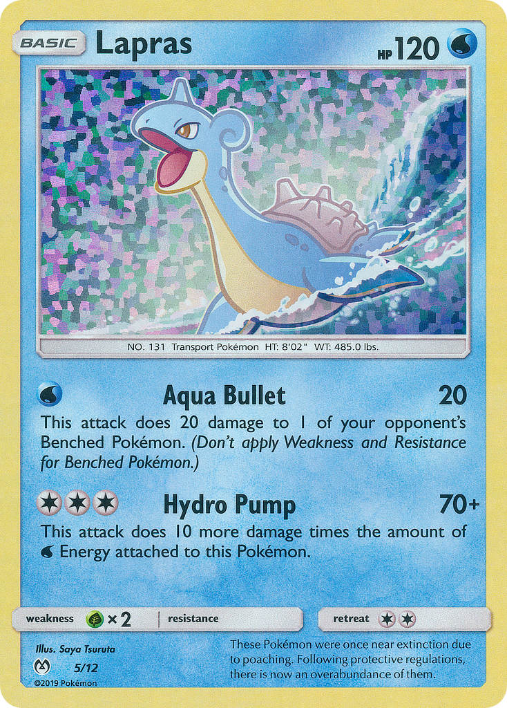 Lapras (5/12) [McDonald's Promos: 2019 Collection] | North Game Den