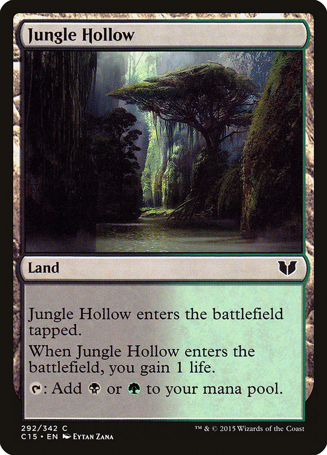 Jungle Hollow [Commander 2015] | North Game Den