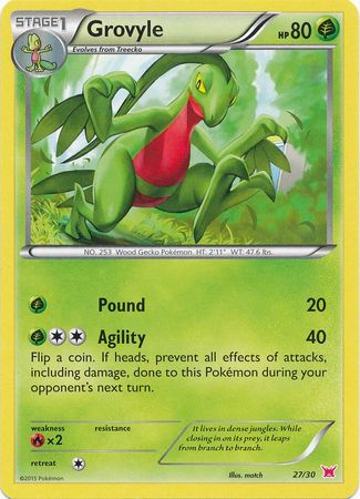 Grovyle (27/30) [XY: Trainer Kit 2 - Latias] | North Game Den