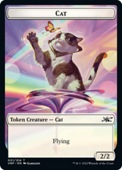 Cat // Storm Crow Double-sided Token [Unfinity Tokens] | North Game Den