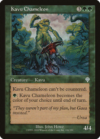 Kavu Chameleon [Invasion] | North Game Den