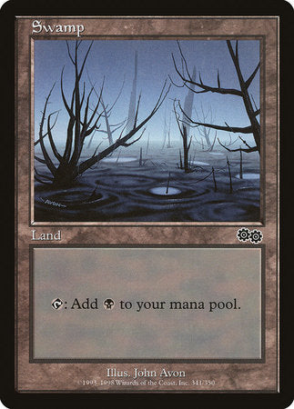 Swamp (341) [Urza's Saga] | North Game Den