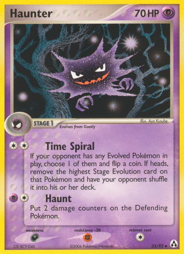 Haunter (35/92) [EX: Legend Maker] | North Game Den