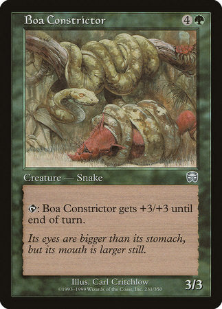 Boa Constrictor [Mercadian Masques] | North Game Den