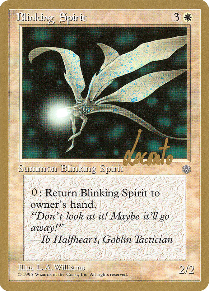 Blinking Spirit (Michael Loconto) [Pro Tour Collector Set] | North Game Den