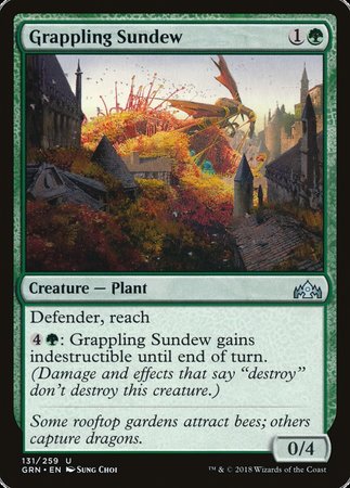 Grappling Sundew [Guilds of Ravnica] | North Game Den