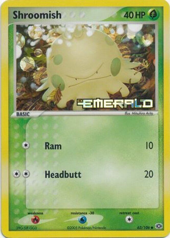 Shroomish (63/106) (Stamped) [EX: Emerald] | North Game Den