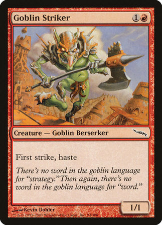 Goblin Striker [Mirrodin] | North Game Den