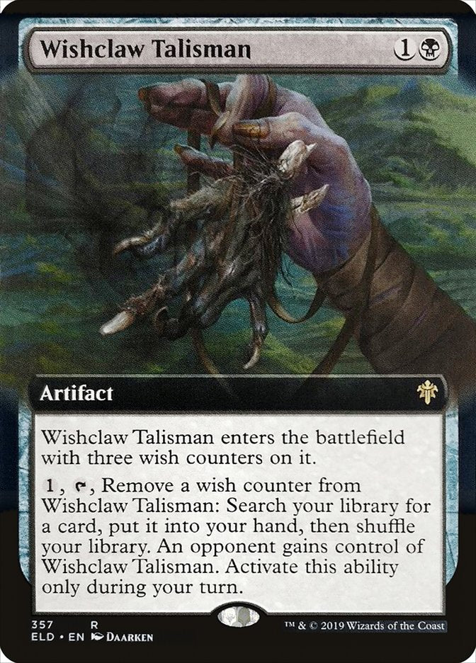 Wishclaw Talisman (Extended Art) [Throne of Eldraine] | North Game Den