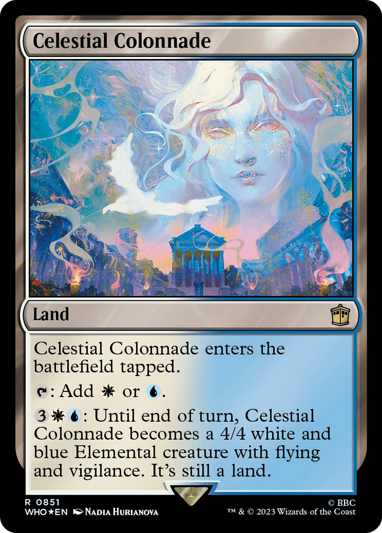 Celestial Colonnade (Surge Foil) [Doctor Who] | North Game Den