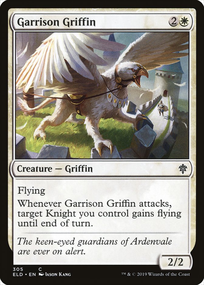 Garrison Griffin [Throne of Eldraine] | North Game Den