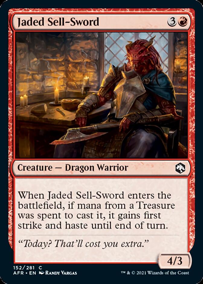 Jaded Sell-Sword [Dungeons & Dragons: Adventures in the Forgotten Realms] | North Game Den