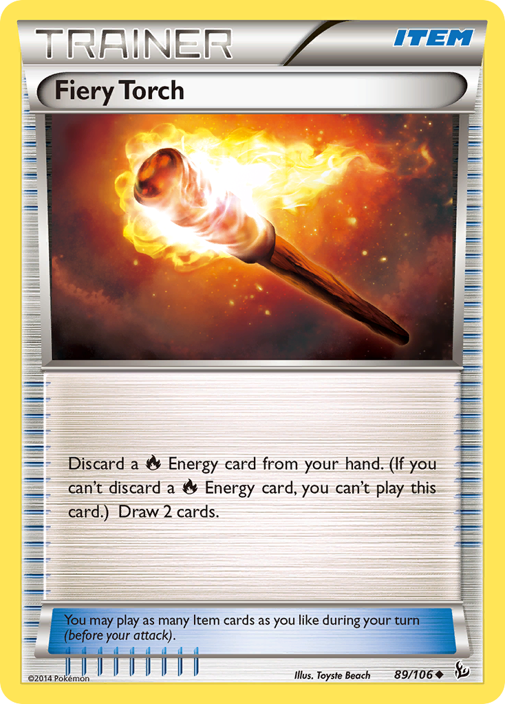 Fiery Torch (89/106) [XY: Flashfire] | North Game Den