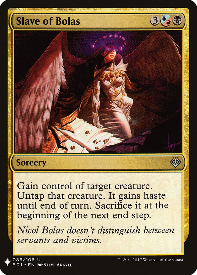 Slave of Bolas [Mystery Booster] | North Game Den