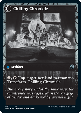 Mysterious Tome // Chilling Chronicle [Innistrad: Double Feature] | North Game Den