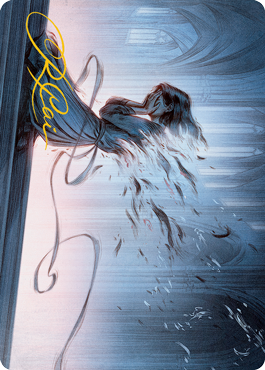 Fading Hope Art Card (Gold-Stamped Signature) [Innistrad: Midnight Hunt Art Series] | North Game Den