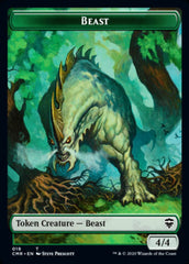 Beast (18) // Beast Token (19) [Commander Legends Tokens] | North Game Den