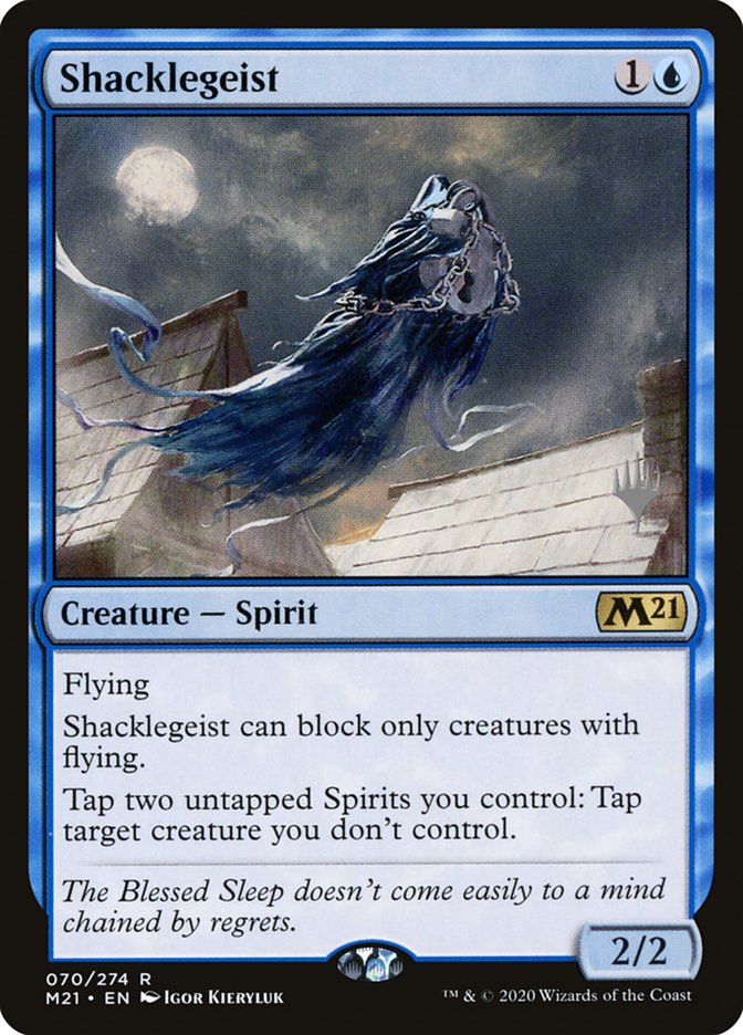 Shacklegeist (Promo Pack) [Core Set 2021 Promos] | North Game Den