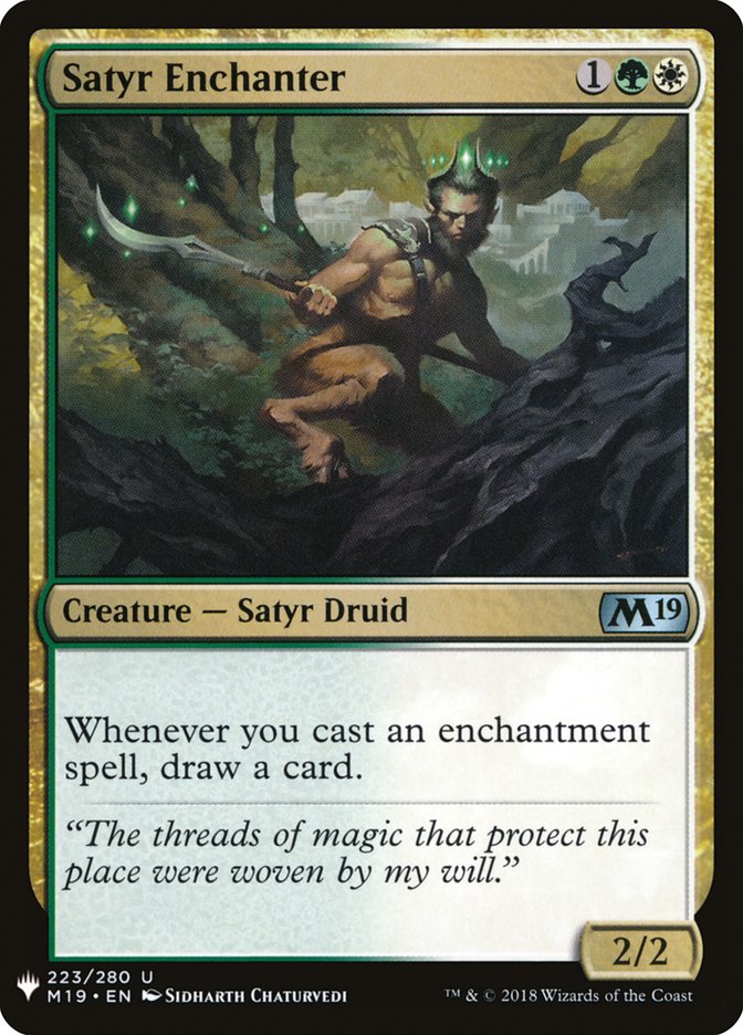 Satyr Enchanter [Mystery Booster] | North Game Den