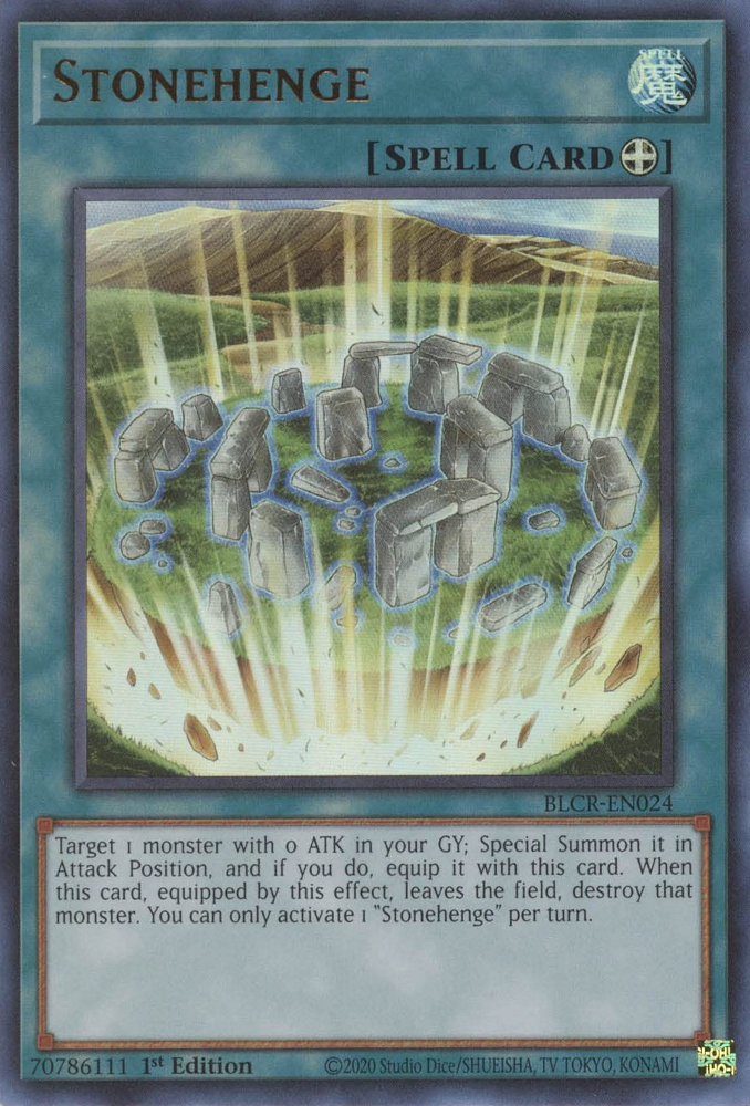 Stonehenge [BLCR-EN024] Ultra Rare | North Game Den