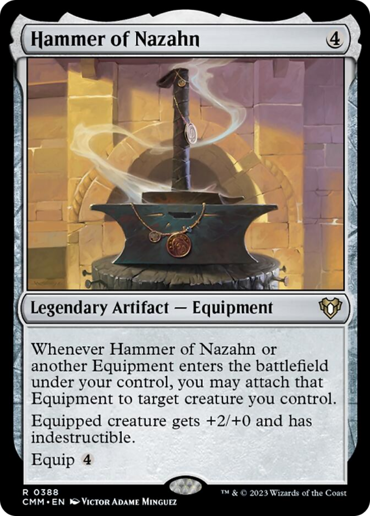 Hammer of Nazahn [Commander Masters] | North Game Den