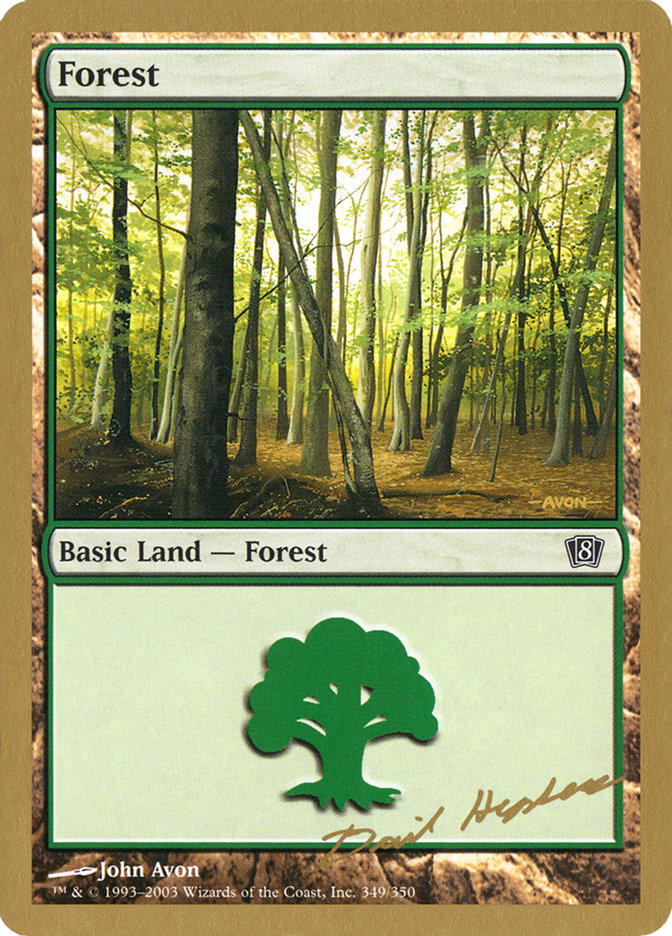 Forest (dh349) (Dave Humpherys) [World Championship Decks 2003] | North Game Den