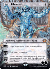 Karn Liberated (Borderless) [Double Masters] | North Game Den
