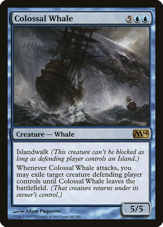 Colossal Whale [Magic 2014] | North Game Den