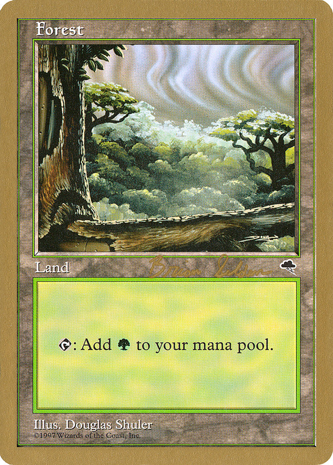 Forest (bs349) (Brian Selden) [World Championship Decks 1998] | North Game Den