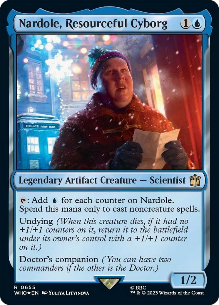 Nardole, Resourceful Cyborg (Surge Foil) [Doctor Who] | North Game Den