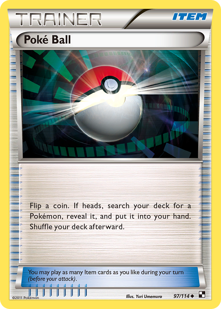 Poke Ball (97/114) [Black & White: Base Set] | North Game Den